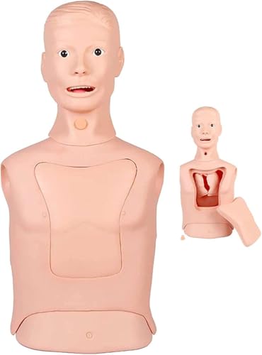 Medizinische Trainingspuppe für Intubation und Tracheostomie, unverzichtbares pädagogisches Werkzeug für Krankenpfleger und Medizinstudenten