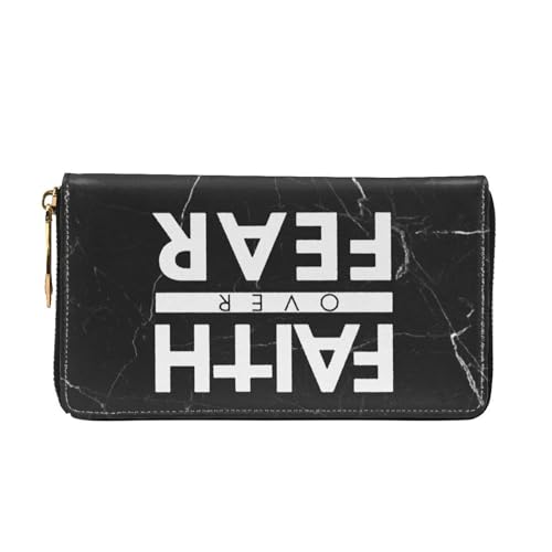 Faith Over Fear Bible Scripture Verse Christian Wallet Card Bag3