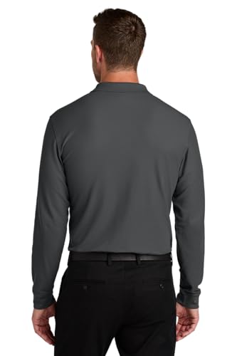 Polo unisex Port Authority Wearever Signature de piqué de manga larga miniatura 4