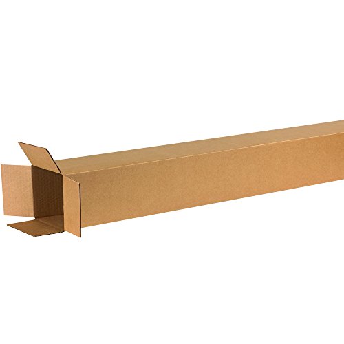 Image of BOX USA Shipping Boxes Large 6 inchL x 6 inchW x 72 inchH 15-Pack, Cardboard Box for Shipping, Moving, Mailing, Packing, Packaging and Storage