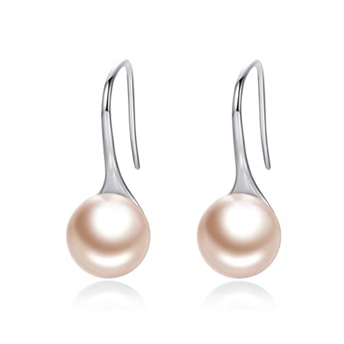 Boucles d'oreilles perles roses pour illuminer vos tenues de bureau