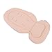 Generic Anti Slip Bottom Infant Car Seat Insert, Soft Cotton Stroller Cushion with Washable Cover, for Baby Strollers, High Chairs and More (Light Pink)