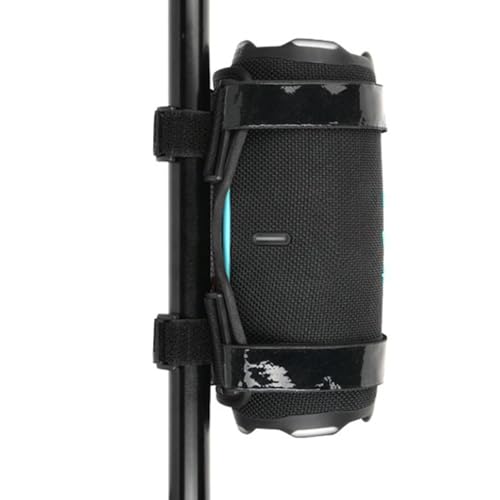 Support de haut-parleur de vélo anti-chute avec sangle réglable solide