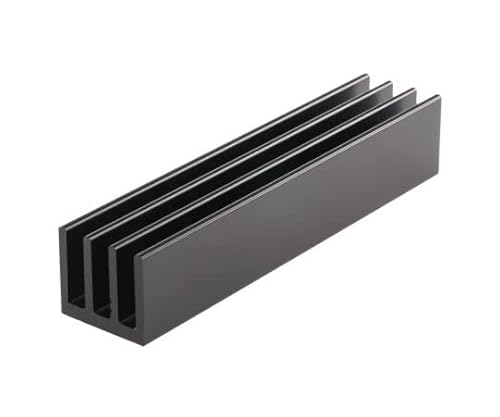 Fischer Elektronik フィッシャー ヒートシンク 長さ:100mm 幅:21.45mm 高さ:19mm SK454-100SA