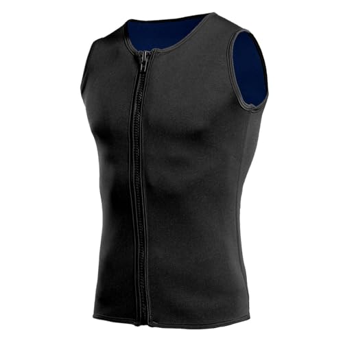 Chaleco de buceo de neopreno 2MM sin mangas para esnórquel, surf y deportes acuáticos, talla L