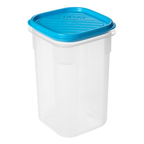 Tatay Frischhaltedose, Vakuum, 1 l Kapazität, flexible Druckdeckel, BPA frei, Geeignet Mikrowelle...