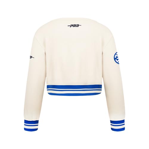 Image of Pro Standard Big Girls NBA Retro Classics Fleece Crewneck Sweatshirt