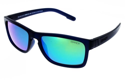 Lunettes de soleil enfants Sinner RICHMOND X bleu vert pour la plage et les jeux