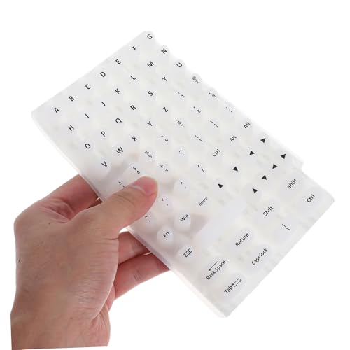 Pegatinas de silicona para teclado: comodidad total para trabajar en la oficina con tus uñas 4