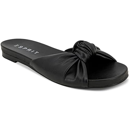 Esprit Women's Tyla Flat Sandal, Black, 8 #TOP1