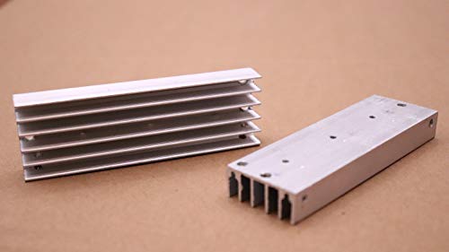 Image of Aluminum Heatsink 100 * 13 * 34 mm Heat Sink Cooling LED Power for Electronics (4 INCH HEATSINK)