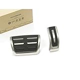 audi a6 4f pedalkappen wechseln Material: aus gebürstetem Edelstahl mit Anti-Rutsch-Belag