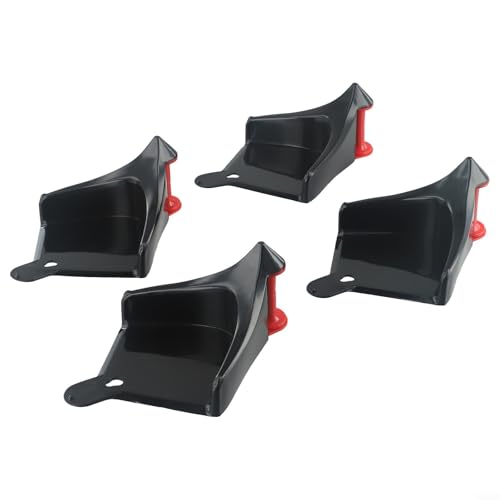 Reibungslose Bewegung Auto-Schlauchführungen Keil, verhindert Schlauch- und Kabelunterbrechungen (schwarz)