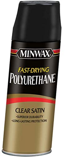 Minwax 33060000 Fast-Drying Polyurethane Aerosol, 11.5 Ounce, Satin New