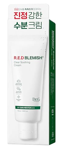 DrG-Red-Blemish-Clear-Soothing-Korean-Moisturizer-Face-Cream-70ml-Cica-Cream-Korean-Skin-Care-Moisturizer-Korean-Face-Moisturizer-Facial-Moisturizer-Korean-Skincare-K-Beauty-Skincare-Coreano