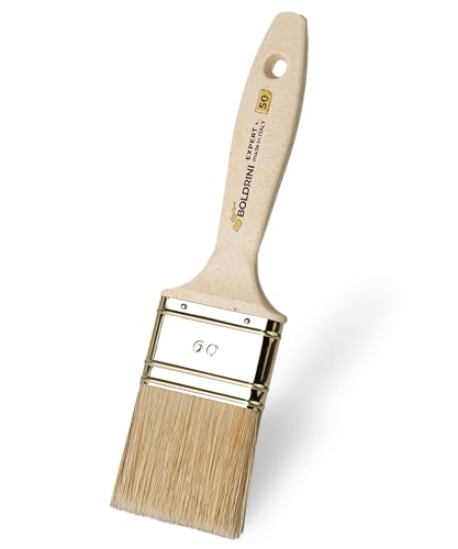 Pennello - Pennellessa per pittura e smalti universale per muri, pareti, legno e ferro - misura 6 cm- made in Italy