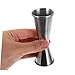 IMIKEYA Stainless Steel Jigger for Bartending Dual Measuring Cup Markings Accurate Cocktail Measurements for All Drinks Sleek and Modern Design for Home Bar