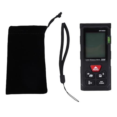 Akozon Le Télémètre Numérique Mesure Efficacement la Distance pour Les Amateurs de Bricolage (SW-MS50 (Mesure 0,05~50 M))