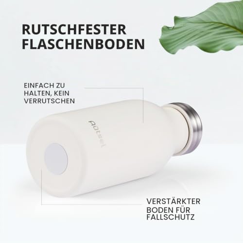 Trinkflasche Thermo Edelstahl 350ml, für heiße und kalte Getränke – Ansicht 4