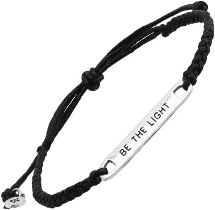 Silpada 'Be the Light' Petite Bar Link Bracelet in Sterling Silver, 10.25"