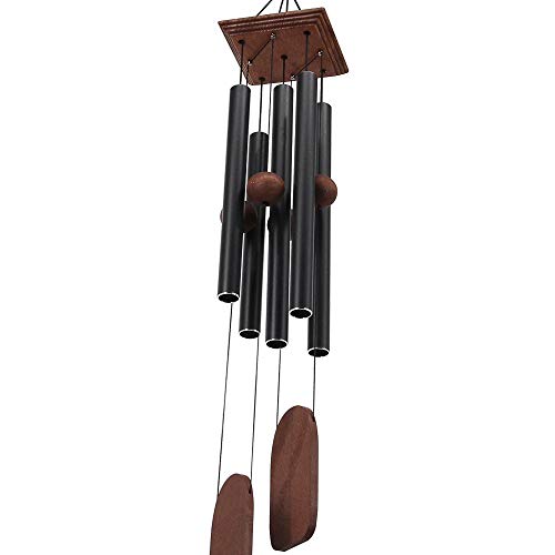 Astarin Wind Chimes Outdoor Deep Tone, Memorial Wind Chimes Outdoor, Gifts for Housewarming/Mother Day/Christmas, Outdoor Decor for Patio, Garden, Yard, Home (36 Inch Black Wind Chime)
