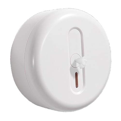 Soporte de papel higiénico de pared de plástico con extracción central 3