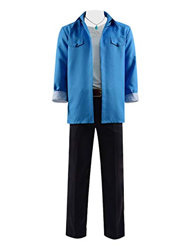 TISEA Men's Cosplay Costume for Japanese Yaoi Manga Series The Most Huggable Man Has Threatened Me (M, Role 1) TISEA Men's Cosplay Costume for Japanese Yaoi Manga Series The Most Huggable Man Has Threatened Me (M, Role 1)