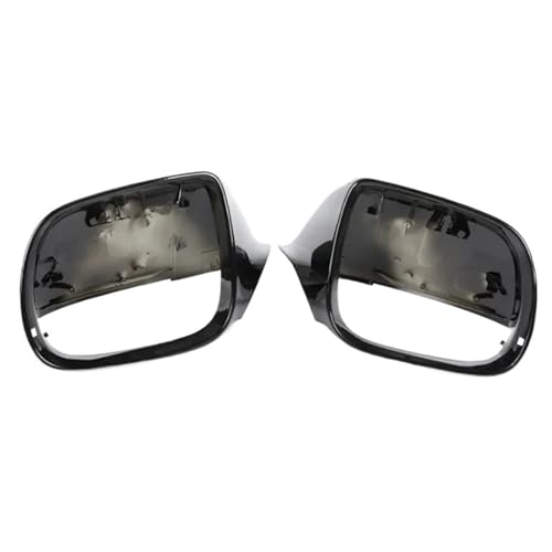 2x �J�[�{���t�@�C�o�[�X�^�C��/�u���b�N�T�C�h�~���[�J�o�[�L���b�v�V�F�� �ɓK�� �A�E�f�B Q5 SQ5 08-17 �A 8R Q7 4L 10-15 ���[���A�V�X�g�Ȃ�(1 pair Carbon look)