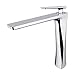 JOMOLA Vessel Sink Faucet Bathroom Single Handle Lavatory Vanity Sink Faucets One Hole Deck Mount Basin Mixer Tap Brass Chrome Tall