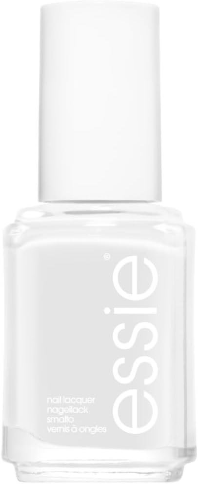 essie Original Nail Polish, White, Pure White Gives An Elegant & Opaque Finish, Truly Snowy White, Sensational & Makes Nails Stand Out, Nail Varnish, 1 Blanc
