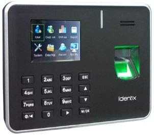 ESSL Identix LX-16 Time and Attendance Biometric Machine (No software required, you can directly download the report in excel format)