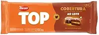 Chocolate Cobertura ao Leite Top em Barra 2.1Kg Harald