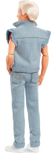 Muñeco Ken de colección Barbie The Movie en conjunto denim miniatura 5