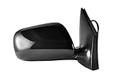 Passenger Side Power Operated, Non-Heated, Unpainted Side View Mirror for 2009-2013 Toyota Corolla - Parts Link #: TO1321249