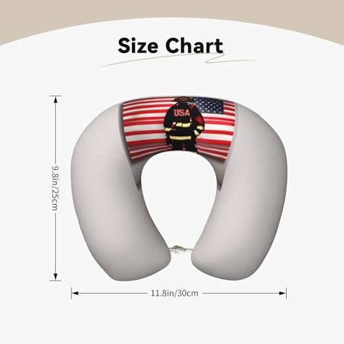 Almohada cuello U espuma viscoelástica tamaño único miniatura 5