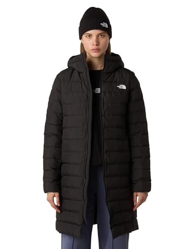 THE NORTH FACE Women's Aconcagua Parka | Wind Resistant, Water Repellent, 600 Fill Waterfowl Down Insulation, Adjustable 3 Piece Hood, TNF Black, Large
