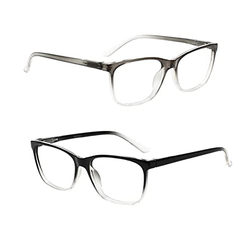 Image of SIGVAN Ladies Reading Glasses Blue Light Blocking Spring Hinge Fashion Pattern Print Eyeglasses for Women
