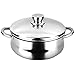 CACEROLA INOX SILVERINOX + TAPA ACERO INOXIDABLE 18/10 FAGOR Ø28x11cm