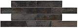 2.5'x10' New York Black Slate...