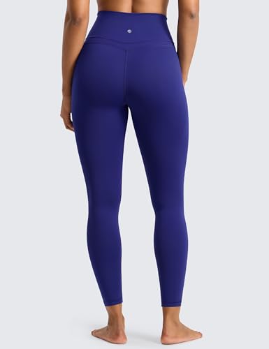 Image of CRZ YOGA Naked Feeling Leggings 25'' | Sleek, Decent Compression, Yoga, Hidden Waistband Pocket, for Women