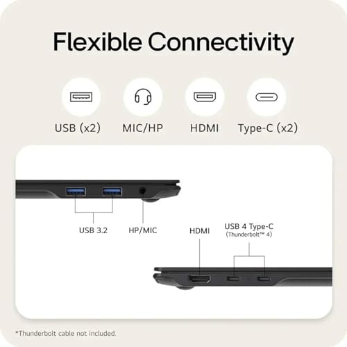 Image of LG gram 17 AI Copilot+ Business Laptop 17.0 inch Touchscreen IPS WQXGA Display