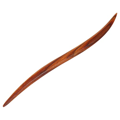 NOLITOY 1個 木製 ヘアピン 女の子 ヘア 箸 ブライダル ヘッドドレス シンプル ピン アクセサリー 女性 ヘッドドレス 女性 レトロ ピン 黒檀 箸 黒檀 ス