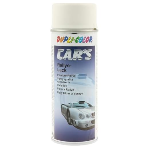 Dupli-Color 652233 Cars Lackspray, 400 ml, Weiss Seidenmatt