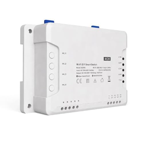 Módulo de conmutación de 4 vías para solucionar apagones y controlar cargas pesadas de 30A 8