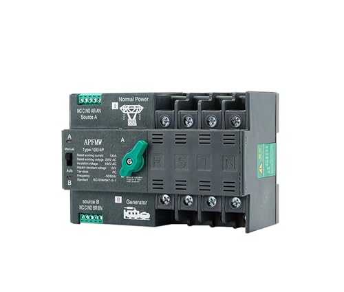 Commutateur de transfert automatique ATS ininterrompu 3P 220V