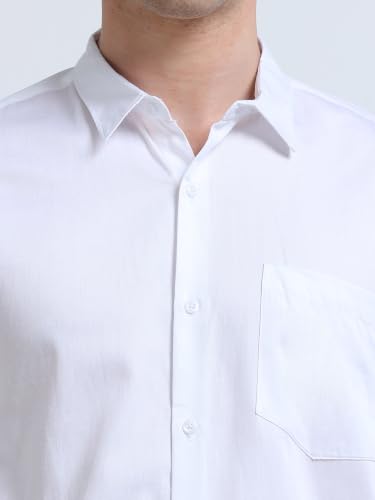 Image of Miraan Men's Satin Long Sleeve Casual Shirt (GASATIN)