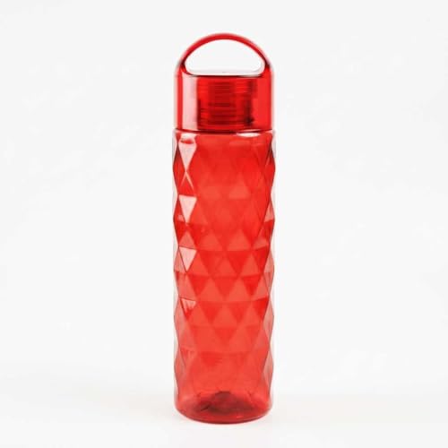 Image of RED WIND Unbreakable 1 Litre Loop Cap Water Bottles | Pack of 3 | Multicolor | Leakproof Screw Cap | BPA-Free | Bottles for Fridge, Gym, Home, Office, School and Travel