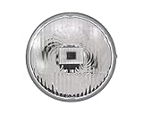PRODUKT INFO: Spannung: 12/24V; Beleuchtungsart: Halogen; Lampenart: H4; Form: rund; Zulassungsart: Mit ECE-Prüfzeichen; Aussendurchmesser [mm]: 144; Bezeichnung: ohne Standlicht; Lage: Vorne; Links-/Rechtsverkehr: Rechtsverkehr; Lieferumfang: 1 Set