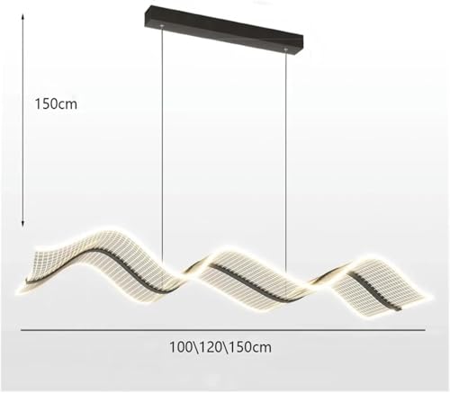 Lámpara colgante de comedor con sistema de iluminación interior 3