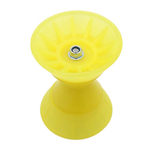 Uanofcn 4" Inner X 7" Overall Width Boat Trailer Roller Bow Stop Polyurethane 1/2" Mounting Hole #TOP2